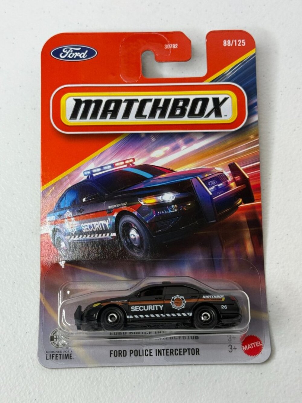 Matchbox 2026 Ford Police Interceptor Security 88/125 New